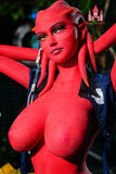 Sexy Fantasy Red Sex Doll_ 160CM F Cup