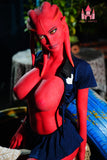 Sexy Fantasy Red Sex Doll_ 160CM F Cup