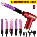 Powerful Gun Thrusting Sex Machine Sets, 4 Types