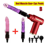 Powerful Gun Thrusting Sex Machine Sets, 4 Types