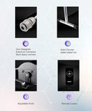 Wireless Remote Controlled Sex Toy with a Pair of Silicone Dildos