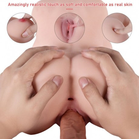 Lifelike 3 in 1 Sex Doll for Male Masturbator, Own Pleasures Lifelike 3 in 1 Sex Doll for Male Masturbator, Own Pleasures