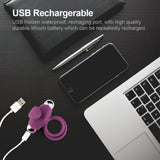 Rings with Detachable Bullet Vibrator - Own Pleasures