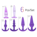 Butt Plug Set, 3 Colors - Own Pleasures
