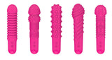 Silicone Powerful Vibrators, 3 Colors 5 Designs - Own Pleasures
