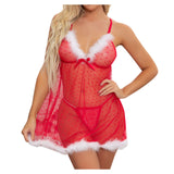 Christmas Babydoll - Mrs Claus Babydoll - S to XXXL - Own Pleasures