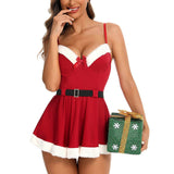 Christmas Babydoll - Mrs Claus Babydoll - S to XXXL - Own Pleasures