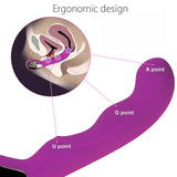 10 Speed G-Spot Clitoral Vibrator - Own Pleasures