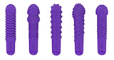 Silicone Powerful Vibrators, 3 Colors 5 Designs - Own Pleasures