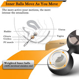 Vibrating Kegel Balls with Remote - Own Pleasures