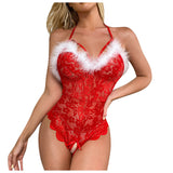 Christmas Babydoll - Mrs Claus Babydoll - S to XXXL - Own Pleasures