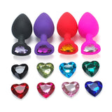 Colorful Diamond Anal Plug, S-M - Own Pleasures