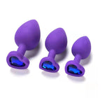 Colorful Diamond Anal Plug, S-M - Own Pleasures