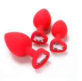 Colorful Diamond Anal Plug, S-M - Own Pleasures