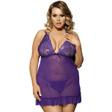 Up to 6 XL Erotic Underwear Transparent Sleepwear - Own Pleasures