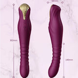 Telescopic Vibration Magic Wand, ZALO KING - Own Pleasures