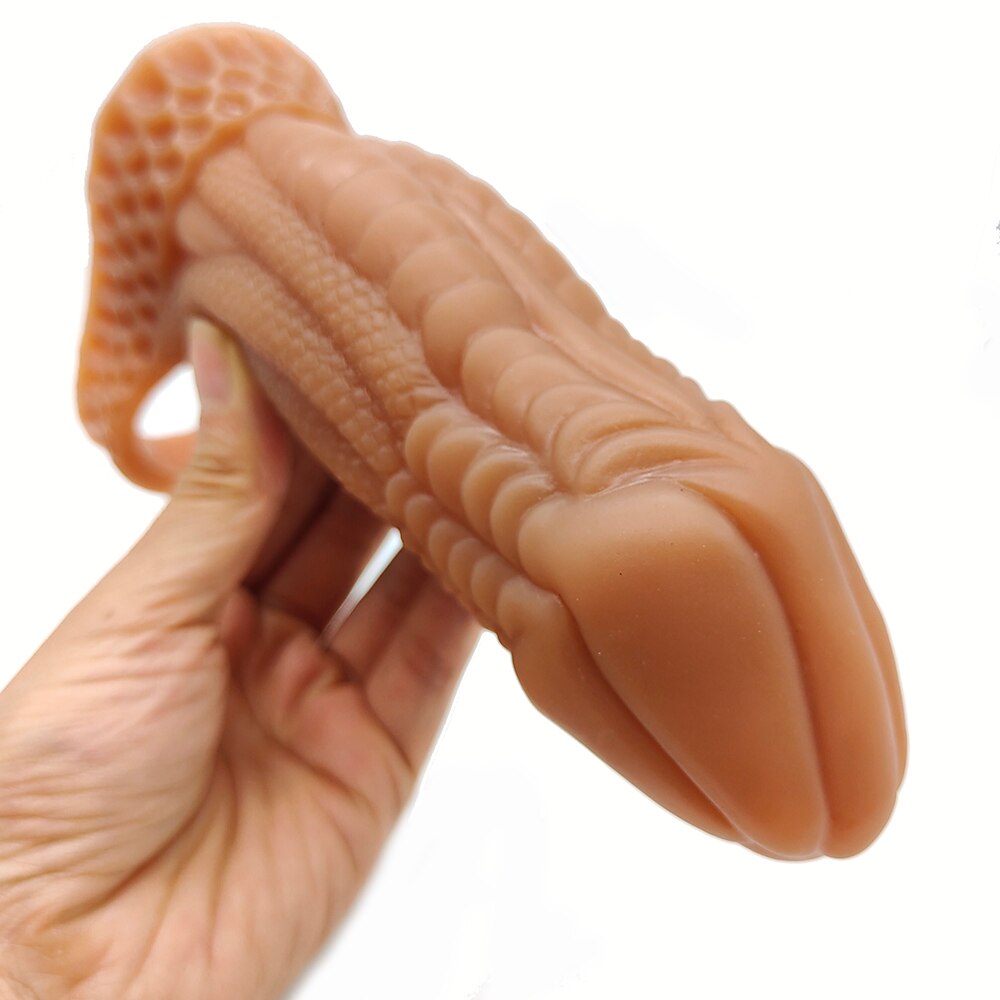 Penis Sleeve Extender, Delay Ejaculation Aid Own Pleasures Penis Sleeve Extender, Delay Ejaculation Aid Own Pleasures
