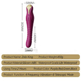 Telescopic Vibration Magic Wand, ZALO KING - Own Pleasures