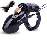 ElectroShock Chastity Cage, penis rings, and nipple Clamp sets - Own Pleasures