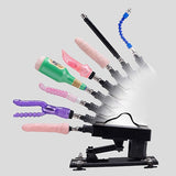 Automatic thrusting dildo machine set, 8 Dildos - Own Pleasures
