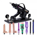Automatic thrusting dildo machine set, 8 Dildos - Own Pleasures