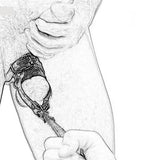 Ball Stretcher with Chain CBT Leash - Own Pleasures