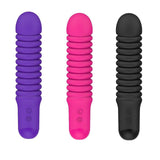 7 Speed Screw Textured Vibrator, 3 Colors - Own Pleasures