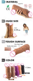 3.18 inch Thick Giant Dildo, 5 Colors - Own Pleasures