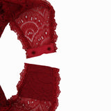 Lace Bodysuit | Peacock Pattern With Belt Black Garter Jumpsuit - Own Pleasures