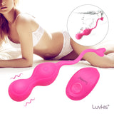 Remote Control Vagina Vibrating Balls, 10 Speeds - Own Pleasures