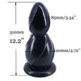 Huge Anal Beads Plugs, 3 Variants - Own Pleasures