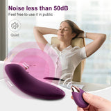 PREMIUM 10 Speed Remote Control Wearable Purple vagina vibrating balls - Own Pleasures