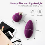 PREMIUM 10 Speed Remote Control Wearable Purple vagina vibrating balls - Own Pleasures