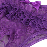 Up to 6XL Sexy Crotchless Lace Panties - Own Pleasures