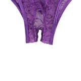 Up to 6XL Sexy Crotchless Lace Panties - Own Pleasures