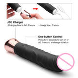 USB 10 Dildo Vibrator For Woman - Own Pleasures