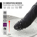 USB 10 Dildo Vibrator For Woman - Own Pleasures