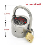 Stainless Steel Chastity Cage and Cock Ring, 3 Types - Own Pleasures