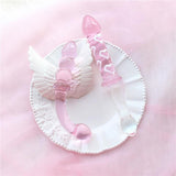 Heart Glass and Crystal Jelly Dildos Butt Plug - Own Pleasures