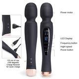 USB Powerful 12 Modes Silicone Magic Wand - Own Pleasures