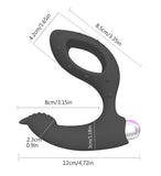 Anal Vibrator and Cock Rind, 3 Colors - Own Pleasures