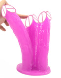 3 in 1 Dildo | Realistic | Strong Suction Cup | Premium Quality - Own Pleasures