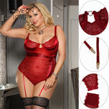 Lace Bodysuit | Peacock Pattern With Belt Black Garter Jumpsuit - Own Pleasures