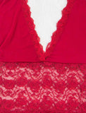 Up to 5XL Sexy Lingerie Lace Deep V Sleepwear - Own Pleasures