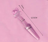 Pink Anal Glass Plugs, 8 Variants - Own Pleasures