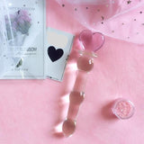 Pink Anal Glass Plugs, 8 Variants - Own Pleasures