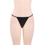 Sexy Hollow Faux Leather Lingerie, M-5XL - Own Pleasures