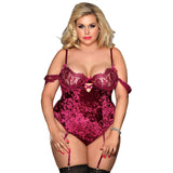 Up to 7XL Fantastic Off Shoulder Sexy BodySuit - Own Pleasures