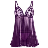 Up to 6 XL Erotic Underwear Transparent Sleepwear - Own Pleasures