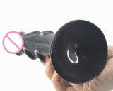 Animal Strong Ribbed Dog Dildo, 3 Colors - Own Pleasures